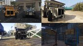 Camión o Volqueta Dumper marca HVY de GTA 5 tipo RC o a control remoto (misiones de ZERO) HVY Big Daddy Dump Reemplaza RCBANDIT
